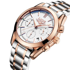 Watches Men LIGE Brand Full Steel Military Watches Men's Quartz Clock Men Business Watch Sport Waterproof WristWatch Man Relojes