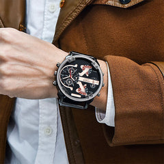 2019 Reloj Fashion Men's Luxury Watch Stainless Steel Sport Analog Quartz Mens  Clock Wristwatch Relogio Masculino zegarek meski