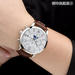 Switzerland Nesun Watch Men Luxury Brand Automatic Mechanical Men Watches Sapphire relogio masculino Luminous Waterproof N9027-3