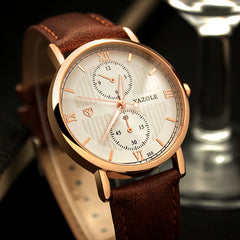 YAZOLE Wristwatch Wrist Watch Men 2018 Top Brand Luxury Famous Male Clock Quartz Watch for Man Hodinky Relogio Masculino Ceasuri