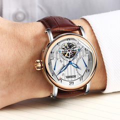 Switzerland BINGER Tourbillon Automatic Watch Mens Mechanical Multifunction Watches Top Brand Luxury Sapphire Men Clock Relogio