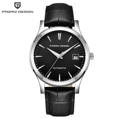 PAGANI DESIGN 2018 New Men's Classic Mechanical Watches Business Waterproof Clock Luxury Brand Genuine Leather Automatic Watch