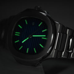 watch Men Top Brand Luxury Quartz Watch Rosegold Chronograph Sports Watch Shockproof 30m Waterproof hublo LGXIGE Wristwatch