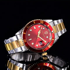 2017 SOUTHBERG  Luxury Fashion Mens Watches Quartz Steel  Top Brand Green Wrist Watch For Man relogio masculino
