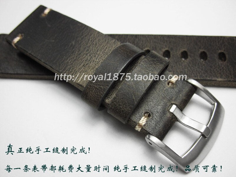 high quality Calf Leather Watch Band 18 19 20 21 22mm Men's fashion Watch Strap For Omega Victorinox Certina Blancpain Iwc Seiko
