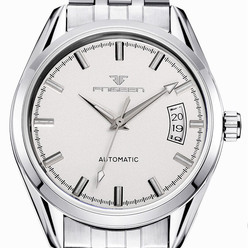 Tourbillon Men's Watches 2019 Top Brand Luxury Steel Band Automatic Hodinky Silver Skeleton Mechanical Watches Male Mekanik Saat