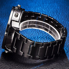 2019 Reloj Fashion Men's Luxury Watch Stainless Steel Sport Analog Quartz Mens  Clock Wristwatch Relogio Masculino zegarek meski