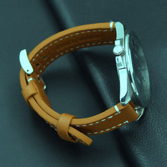 high quality Calf Leather Watch Band 18 19 20 21 22mm Men's fashion Watch Strap For Omega Victorinox Certina Blancpain Iwc Seiko