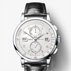 LOBINNI Men Watch Switzerland Luxury Brand Automatic Mechanical Men's Wirstwatches Sapphire Leather Tracymeter relogio L16001-3