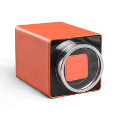 2019 New Super mini Portable Auto Silent Watch Winder Holder Display Automatic Mechanical Black Winding Jewelry Watch Box Case
