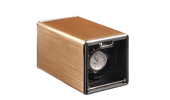 2019 New Super mini Portable Auto Silent Watch Winder Holder Display Automatic Mechanical Black Winding Jewelry Watch Box Case