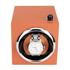 2019 New Super mini Portable Auto Silent Watch Winder Holder Display Automatic Mechanical Black Winding Jewelry Watch Box Case