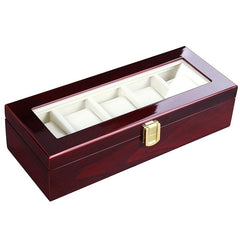 Luxury 2 3 5 12 Grids PU Leather Watch Box Case Collector Holder Organizer For Clock Watches Jewelry Display Storage Boxes D40