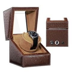 Hot-Sale Watch Winder Automatic Mechanical Watch Winding Box Motor Shaker Watch Winder Holder Display Jewelry Storage Organizer