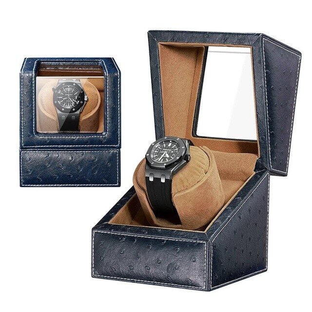 Hot-Sale Watch Winder Automatic Mechanical Watch Winding Box Motor Shaker Watch Winder Holder Display Jewelry Storage Organizer