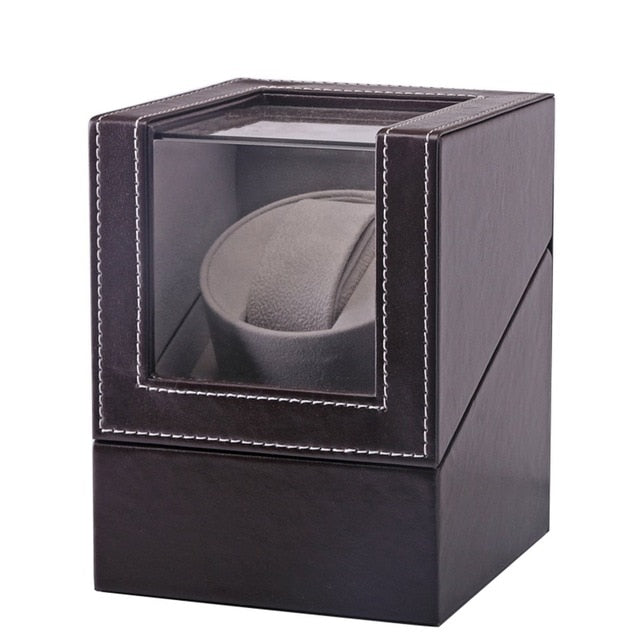 High Class Motor Shaker Watch Winder Holder Display Automatic Mechanical Watch Winding Box Jewelry Automatic Watches Box