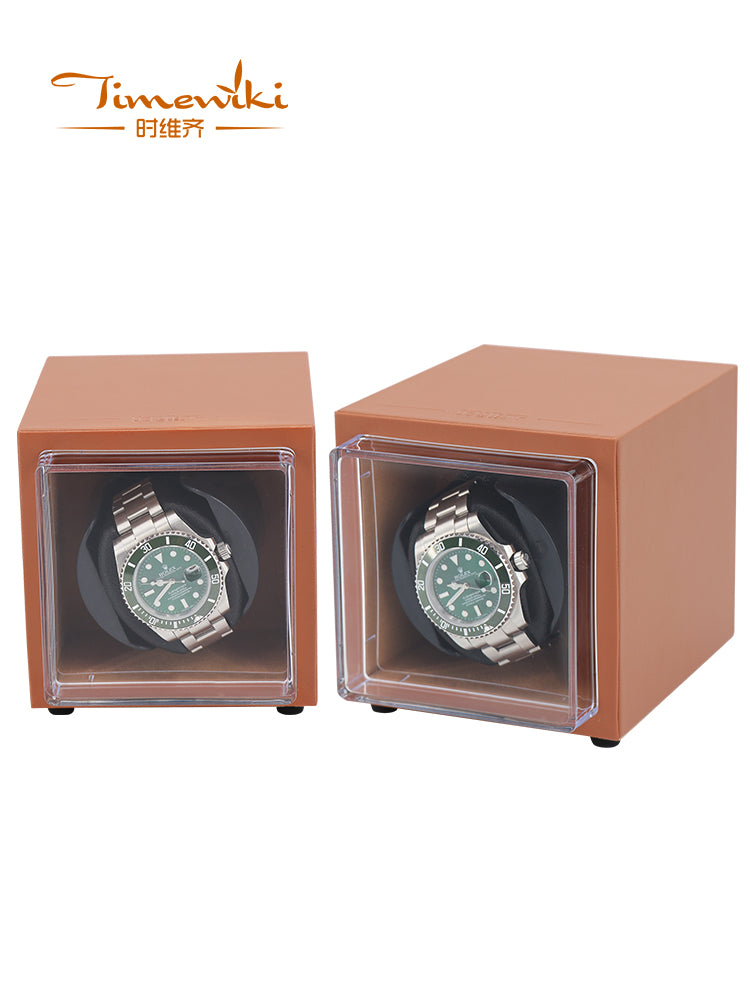 Luxury Contracted And Delicacy Design Watch Winder 1 and 2 Watch Holder Display Automatic Mechanical Watch Winder Watch Box Case