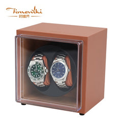 Luxury Contracted And Delicacy Design Watch Winder 1 and 2 Watch Holder Display Automatic Mechanical Watch Winder Watch Box Case