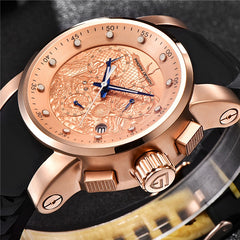 Mens Watches Top Luxury Brand PAGANI DESIGN Sport Military Quatz Watch Silicone Strap Chronograph Waterproof Men's Wrist watch