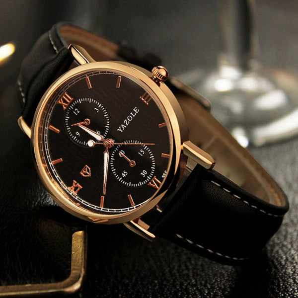 YAZOLE Wristwatch Wrist Watch Men 2018 Top Brand Luxury Famous Male Clock Quartz Watch for Man Hodinky Relogio Masculino Ceasuri