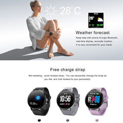Men women smartwatch waterproof Fitness tracker Pedometer blood pressure Heart rate monitor Health motion Smart watch AndroidIOS