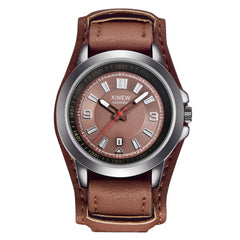 Fashion Men's Watch Top Brand Luxury Men Military Quartz Watch Mens Watches Leather Sports Wristwatch Date Clock Relogio
