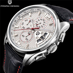 Men Quartz Watches PAGANI DESIGN Luxury Brands Fashion Timed Movement Military Watches Leather Quartz Watches relogio masculino