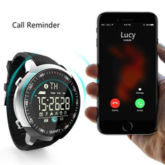 Smart Watch IP68 Waterproof 5ATM Pedometer Message Reminder Long Standby Time Backlight Fitness Tracker Wristwatch Bracelet