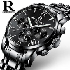 relogio masculino Men's Watches Luxury Brand Fashion Business Quartz Watch Men Stainless Steel Waterproof Sport Wristwatch Clock