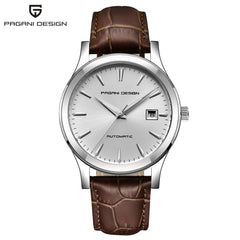 PAGANI DESIGN 2018 New Men's Classic Mechanical Watches Business Waterproof Clock Luxury Brand Genuine Leather Automatic Watch