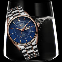 LIGE Men Watch 30m Waterproof Mens Watches Top Brand Luxury Steel Watch Chronograph Male Clock Casual sport relojes hombre
