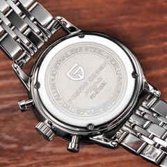 PAGANI design luxury Top Brand simple Chronograph stainless steel Men's Watch Military Quartz Wrist Watches Dress Clock Male