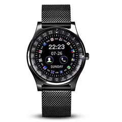 Waterproof Smart Watch Stainless Steel Bluetooth Smart Watch Support TF SIM Card Camera For IOS iPhone Android Phone