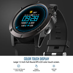 New Zeblaze VIBE 3 PRO Color Touch Display Smartwatch Heart Rate IP67 Multi-Sports Modes Weather Remote Music For IOS & Android