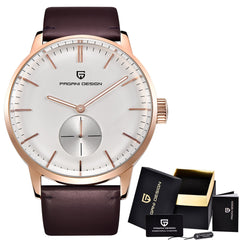 PAGANI design luxury Top Brand simple Chronograph stainless steel Men's Watch Military Quartz Wrist Watches Dress Clock Male