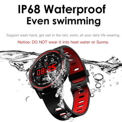 L8 Smart Watch Men IP68 Waterproof Reloj  Hombre Mode  SmartWatch With ECG PPG Blood Pressure Heart Rate sports fitness watches