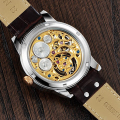 Switzerland NESUN Limited Edition Brand Watches Men Tourbillion Automatic Self-Wind Men Watch Sapphire Waterproof clock N9083-1
