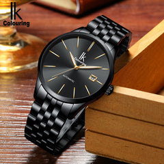 IK Coloring Luxury Brand Men's Watch Sports Wristwatch Men's Business Mechanical Automatic Wrist Watches For Men
