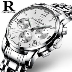relogio masculino Men's Watches Luxury Brand Fashion Business Quartz Watch Men Stainless Steel Waterproof Sport Wristwatch Clock