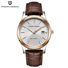 PAGANI DESIGN 2018 New Men's Classic Mechanical Watches Business Waterproof Clock Luxury Brand Genuine Leather Automatic Watch