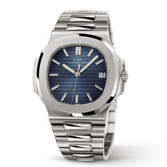 watch Men Top Brand Luxury Quartz Watch Rosegold Chronograph Sports Watch Shockproof 30m Waterproof hublo LGXIGE Wristwatch