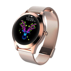 696 KW10 Fashion Smart Watch Women Lovely Bracelet Heart Rate Monitor Sleep Monitoring Smartwatch connect IOS Android PK S3 band