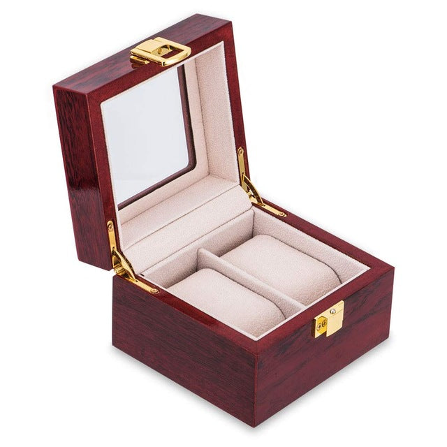 Luxury 2 3 5 12 Grids PU Leather Watch Box Case Collector Holder Organizer For Clock Watches Jewelry Display Storage Boxes D40
