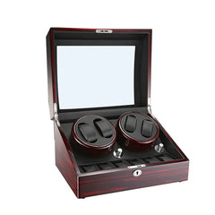 High Quality 4+6 And 2+0 Automatic watch winder carbon fiber slient motor box watches mechanism cases storage display watches