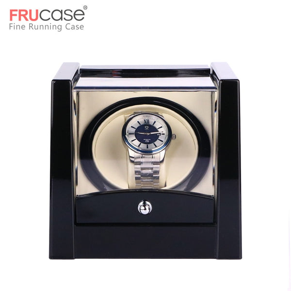 Black Single Watch Winder for automatic watches watch box automatic winder storage display case box