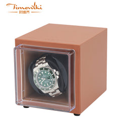 Luxury Contracted And Delicacy Design Watch Winder 1 and 2 Watch Holder Display Automatic Mechanical Watch Winder Watch Box Case